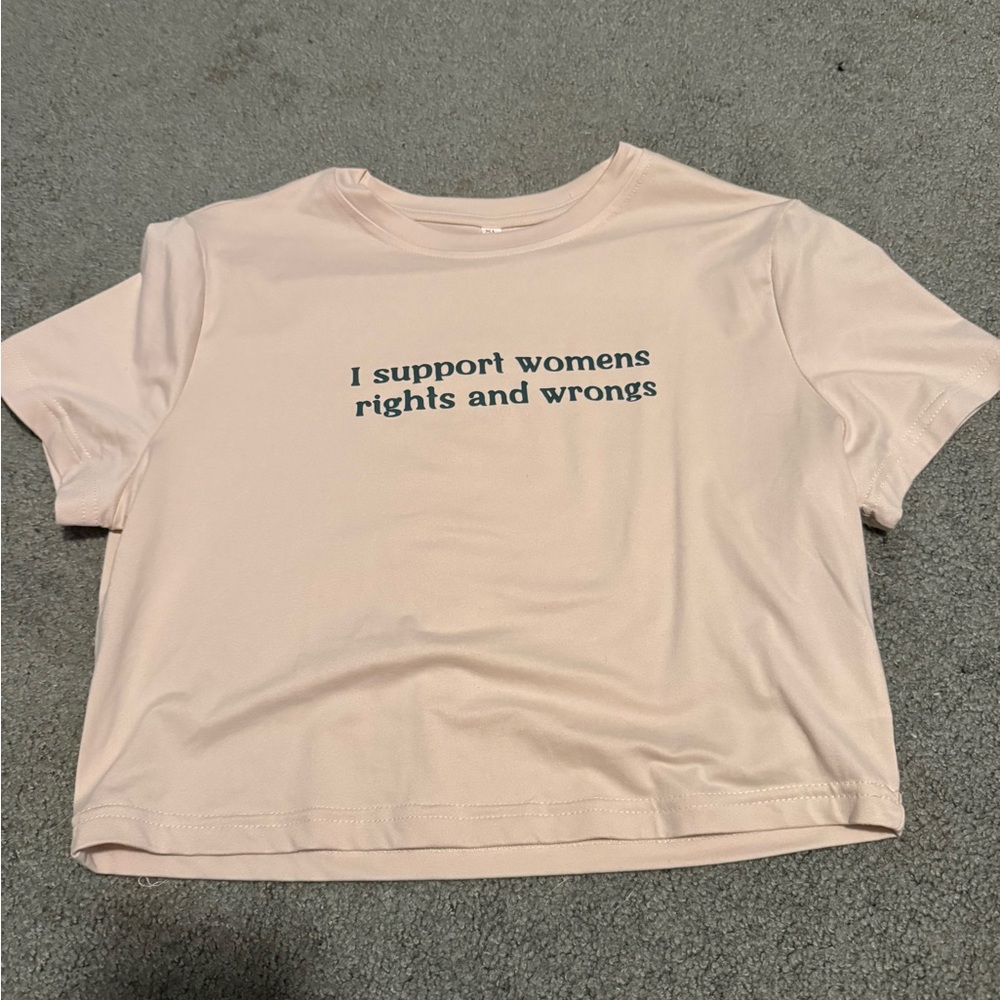 Women's Pink Graphic Tee